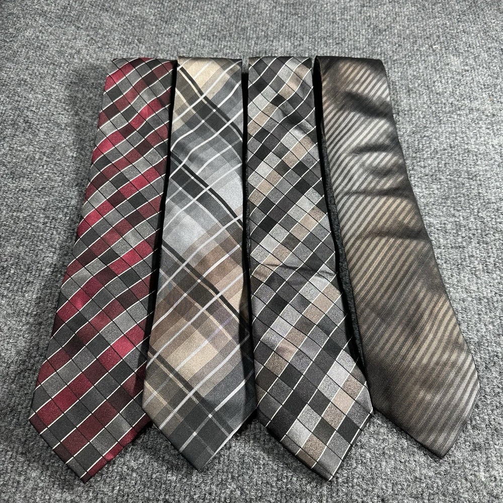 Kenneth Cole -  4 Slim Ties - Great For Men's‎ Suits